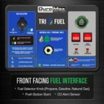 DuroMax 15,000-Watt Tri-Fuel Portables Generators XP15000HXT - Image 3