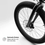 Lectric XP Lite 2.0 Long-Range Folding Electric Bike - Arctic White - Image 4