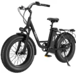 Hiboy EX6 Step-Thru Fat Tire Electric Bike, 500W, 48V Removable Battery - White