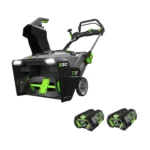 EGO POWER+ SNT2102 21 in. 56V Cordless Single-Stage Snow Blower Kit with (2) 5.0Ah Batteries & Rapid Charger