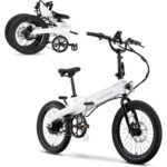 Lectric XP Lite 2.0 Long-Range Folding Electric Bike - Arctic White